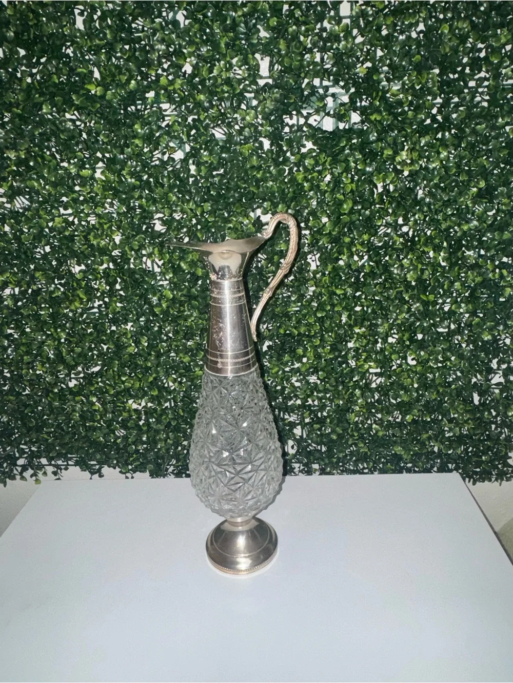 F. lli Becarro - Acqui - *Leaded Crystal* Liquor Decanter